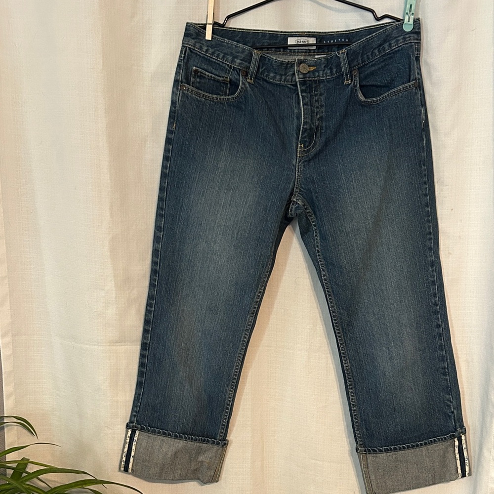 Old Navy Stretch Dark Blue Jeans